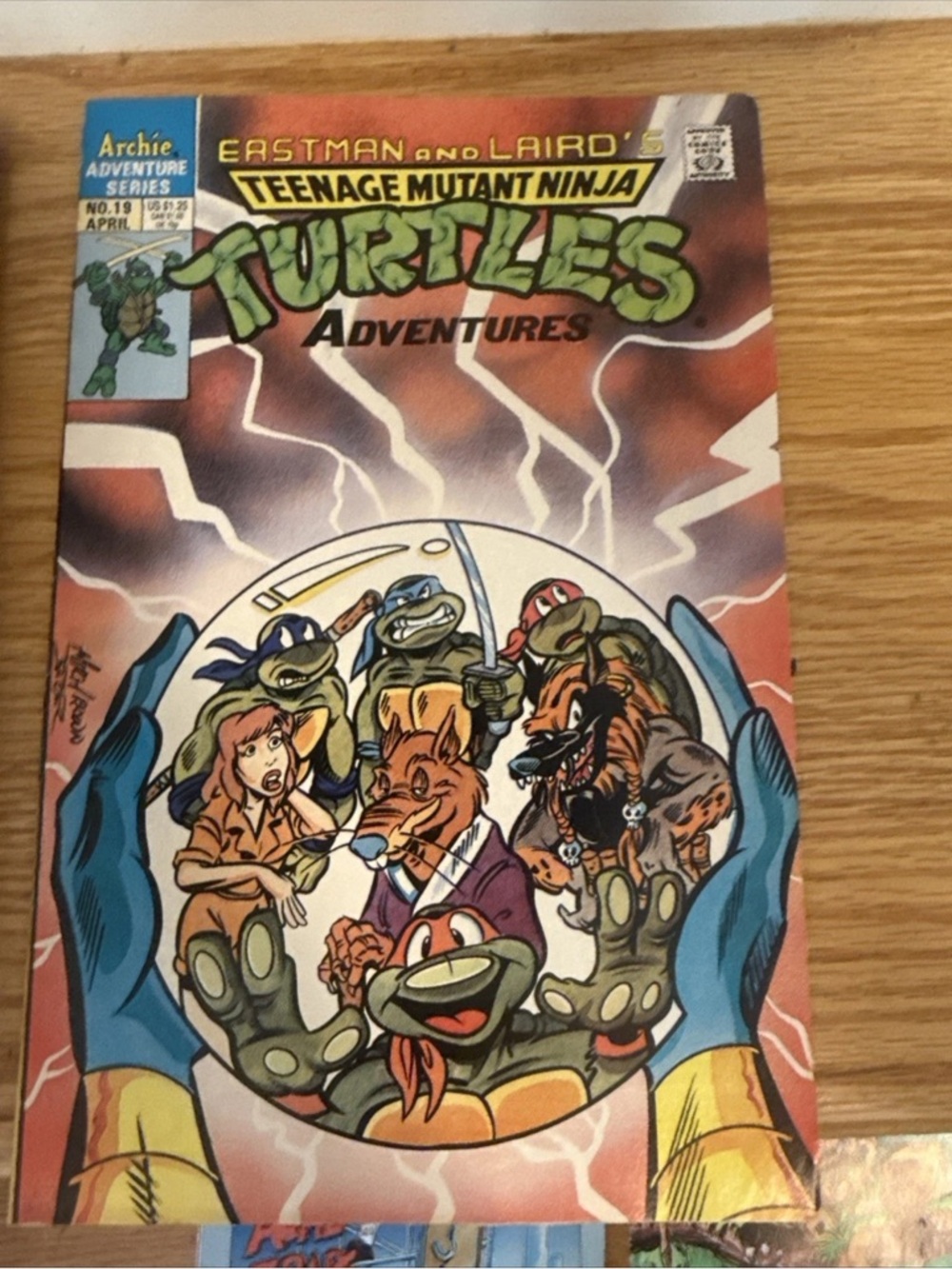 Teenage Mutant Ninja Turtles Adventures - Archie - #19 - 1991